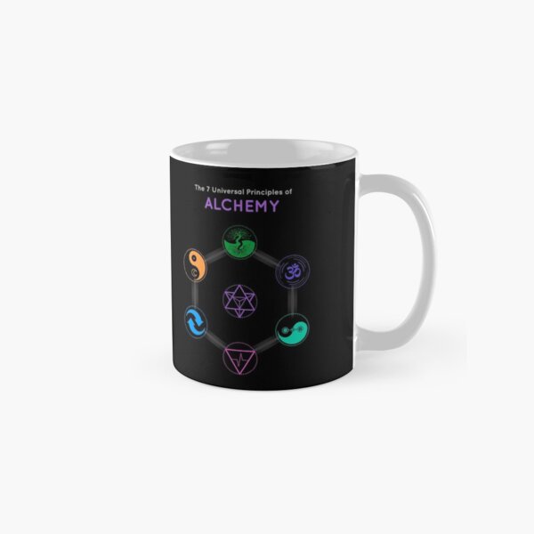 The 7 Universal Principles of Alchemy - Shee Symbols Classic Mug