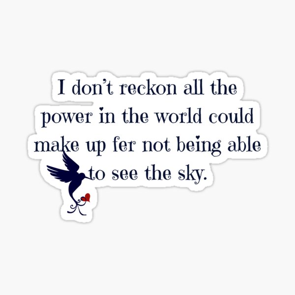 See the Sky Sticker