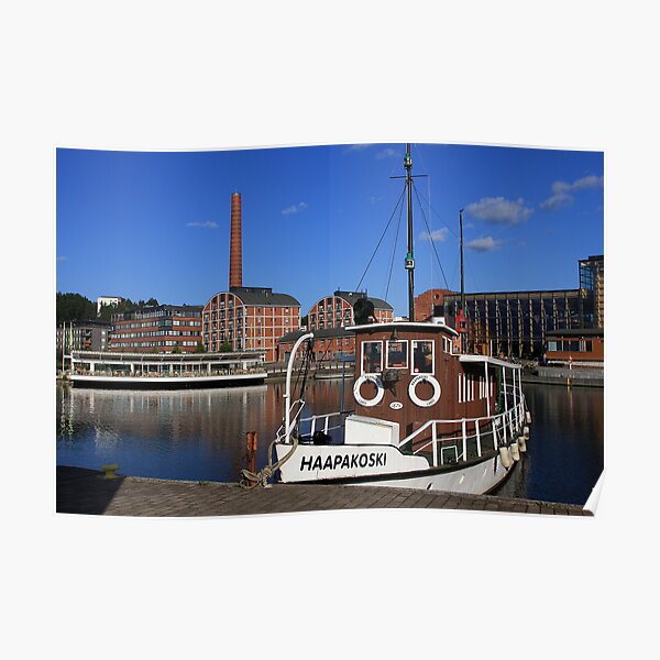 'Haapakoski', Lahti harbour, Finland Poster