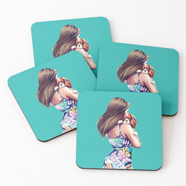 Item preview, summer girls with cavalier 2 designed and sold by cavatier.