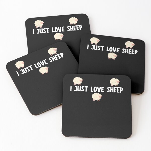 Item preview, Sheep Design - I Just Really Love Sheep designed and sold by designitfun.