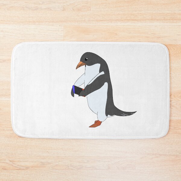 Item preview, penguin playing switch designed and sold by lazyphilosopher.