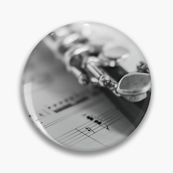 Item preview, Wooden flute on sheet music designed and sold by yackers1.