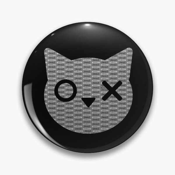 Item preview, Schrodinger's Cat Alive/Dead designed and sold by erincrnkdesign.