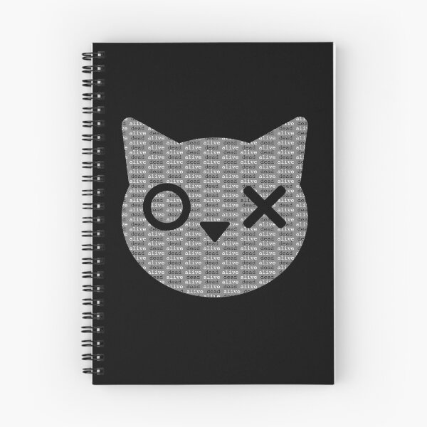 Item preview, Schrodinger's Cat Alive/Dead designed and sold by erincrnkdesign.
