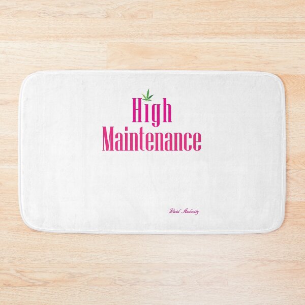 Item preview, High Maintenance Pink Marijuana Leaf T-Shirt designed and sold by VividAudacity.