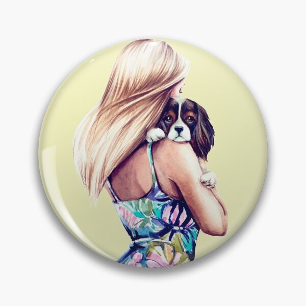 Item preview, Summer girl with cavalier3 designed and sold by cavatier.