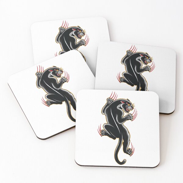 Item preview, Traditional Tattoo Panther illustration designed and sold by SevenRelics.