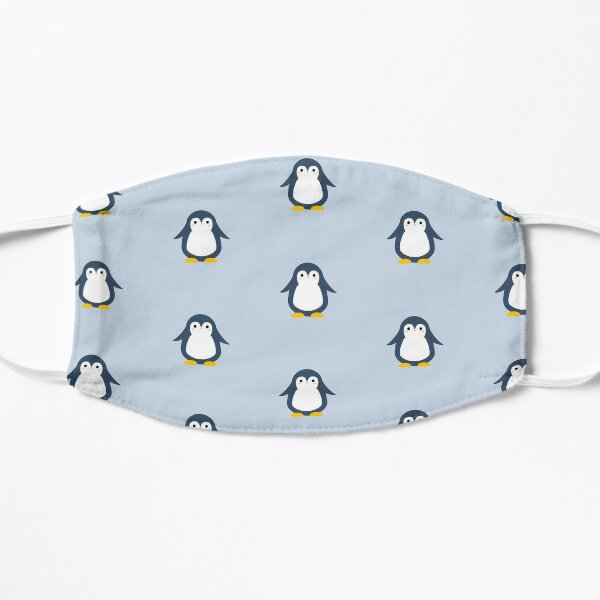 Happy Penguin Face Masks Redbubble - fat penguin body roblox