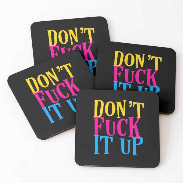 Item preview, Don't fuck it up designed and sold by piastrelli.