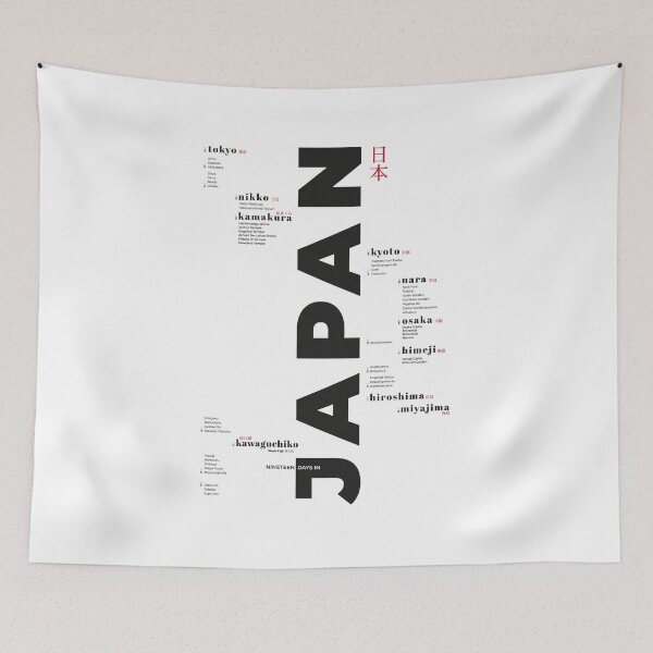 Item preview, Nineteen days in Japan designed and sold by madeintype.