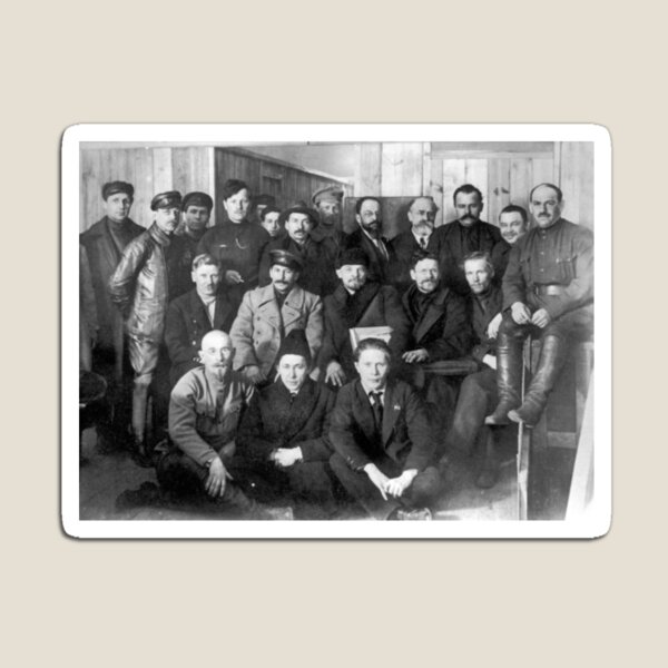 Delegates of the 8th Congress of the Russian Communist Party Bolsheviks Magnet