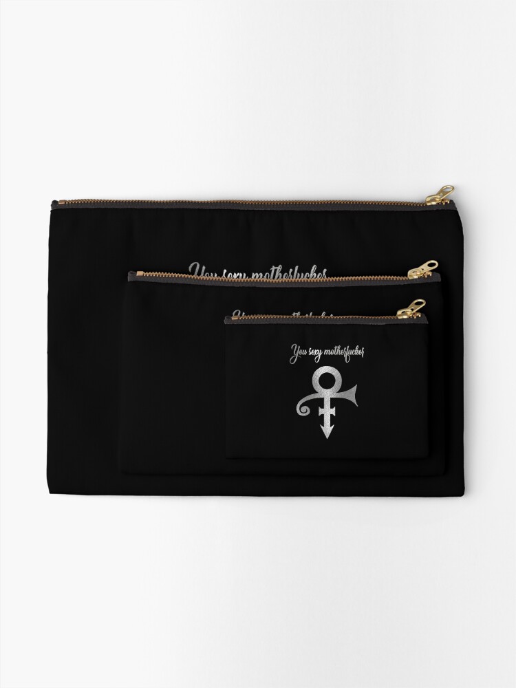 Alternate view of You sexy motherfucker. Zipper Pouch