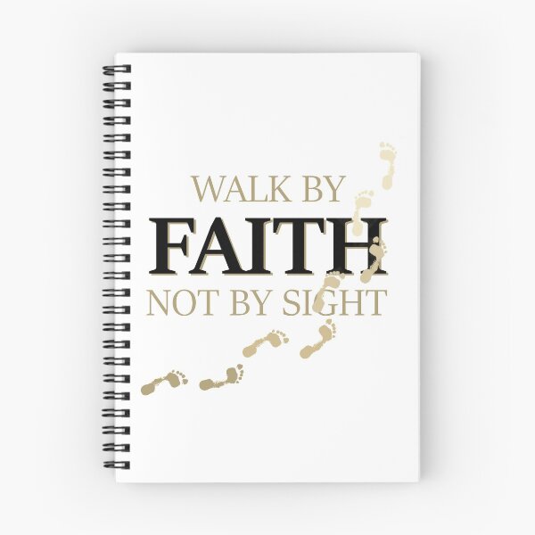 Item preview, Walk by Faith - black designed and sold by Cane & Abel Creations ..