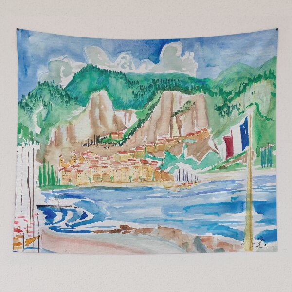 Item preview, St. Jean Cap-Ferrat designed and sold by Kimberly Stein Studio.