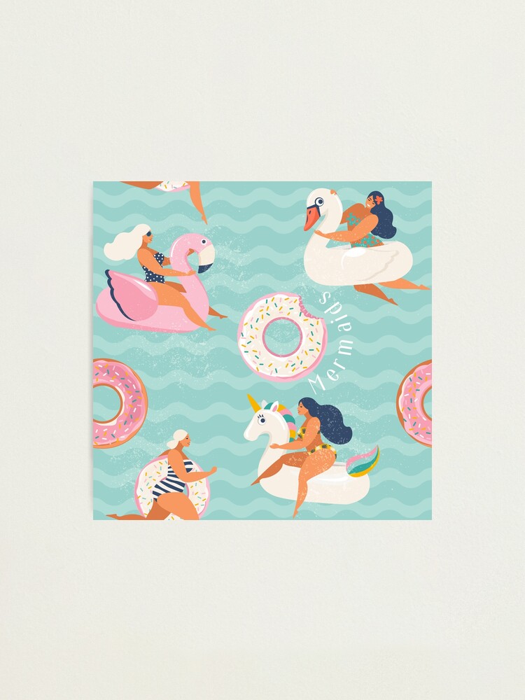 Alternate view of The Modern Mermaids Photographic Print