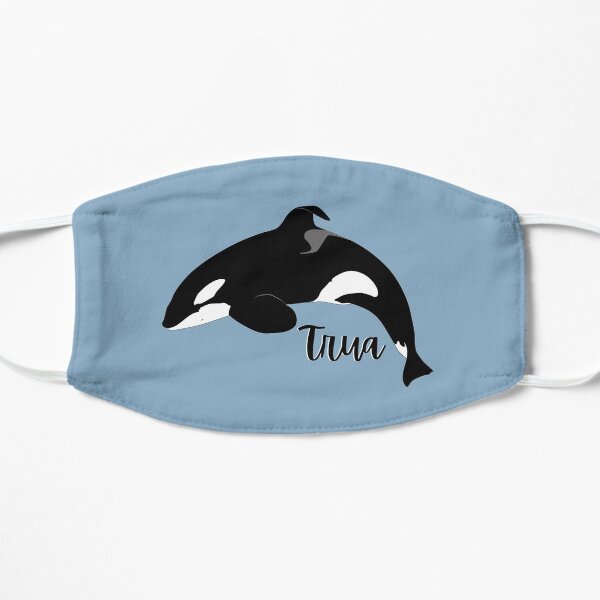 Trua Orca with Name Flat Mask