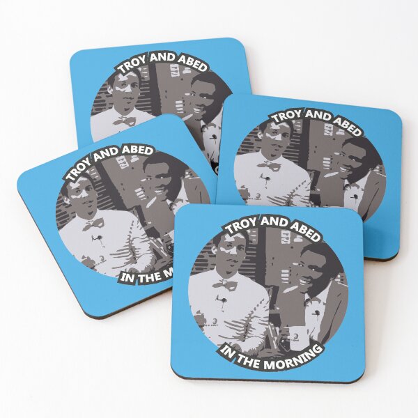 Troy and Abed in the morning Coasters (Set of 4)