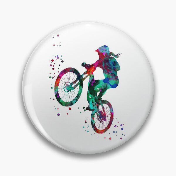 Item preview, Mountain biking, mountain bike, sport, designed and sold by Rosaliartbook.