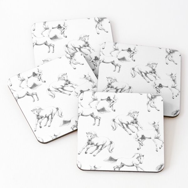 Artikelvorschau, Girly Wild Lipizzaner Design für Pferdeliebhaber entworfen und verkauft von Lenushka.