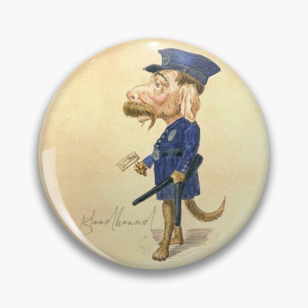Item preview, Bloodhound: Police constable by Charles Briton 1873 designed and sold by ebrawne.