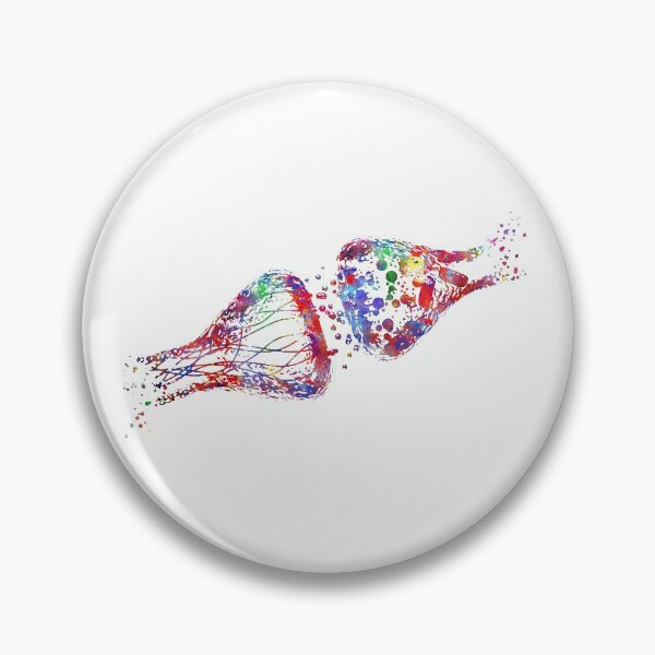Item preview, Synapse receptor, neurology art, medical art, watercolor synapse receptor designed and sold by Rosaliartbook.