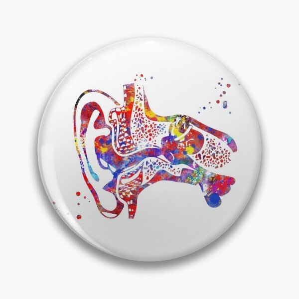Item preview, Ear, Ear anatomy designed and sold by Rosaliartbook.