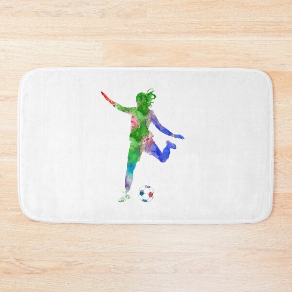 Item preview, Female Soccer Player designed and sold by Rosaliartbook.