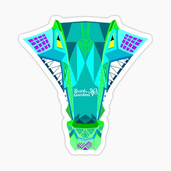 Iron Gwazi Head (Top View) Sticker