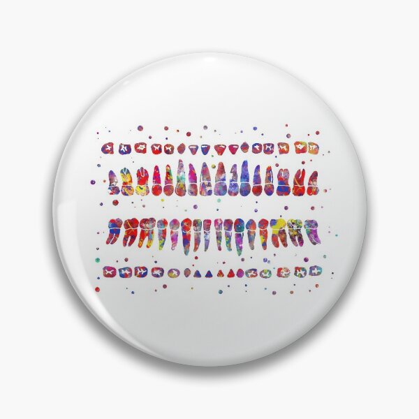 Item preview, Human teeth diagram designed and sold by Rosaliartbook.