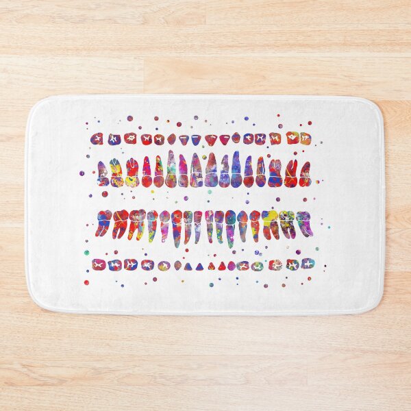 Item preview, Human teeth diagram designed and sold by Rosaliartbook.