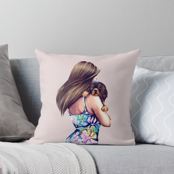 Item preview, summer girl with a cavalier 6 designed and sold by cavatier.