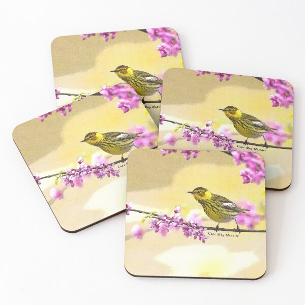 Item preview, Cape May Warbler (Painterly effect) designed and sold by Patty Doublet Photography.