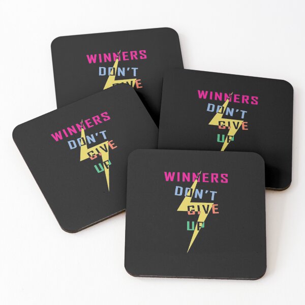 Item preview, Winners Don't Give Up: Great encouragement gift idea for friends, family members, colleagues... designed and sold by Amarita.
