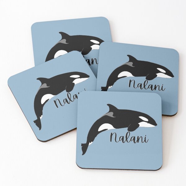 Item preview, Nalani Orca with Name designed and sold by finsandflukes.