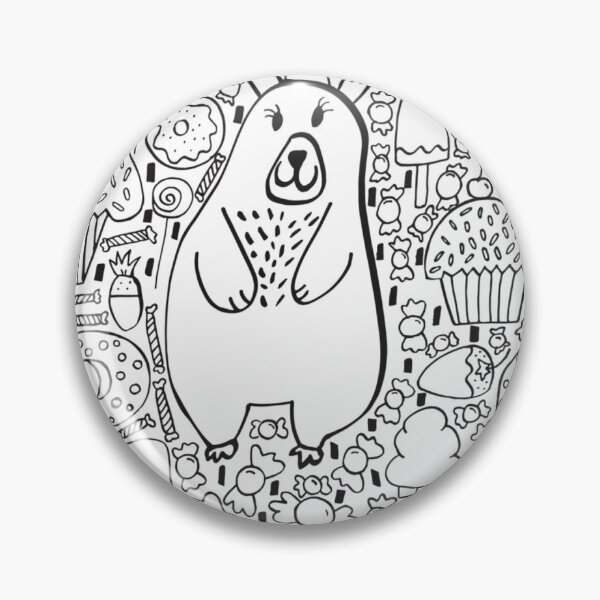 Item preview, Bear and cakes designed and sold by Nathalie Lauzon.