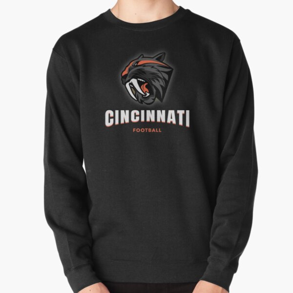 2023 Cincinnati Bengals Hoodie Tiger Pattern Pullover Hooded Casual  Sweatshirt