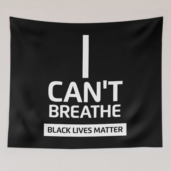 Item preview, I Can't Breathe - Black Lives Matter Justice designed and sold by smartrocket.