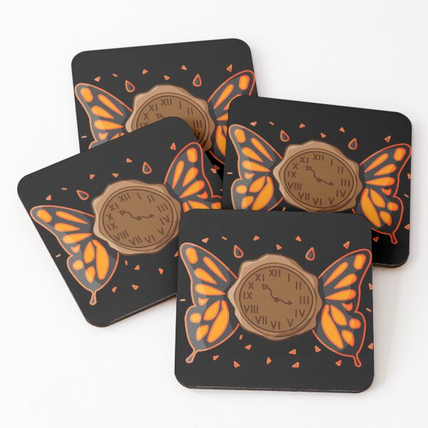 Item preview, Butterfly clock designed and sold by AsKartongs.