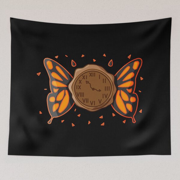 Item preview, Butterfly clock designed and sold by AsKartongs.