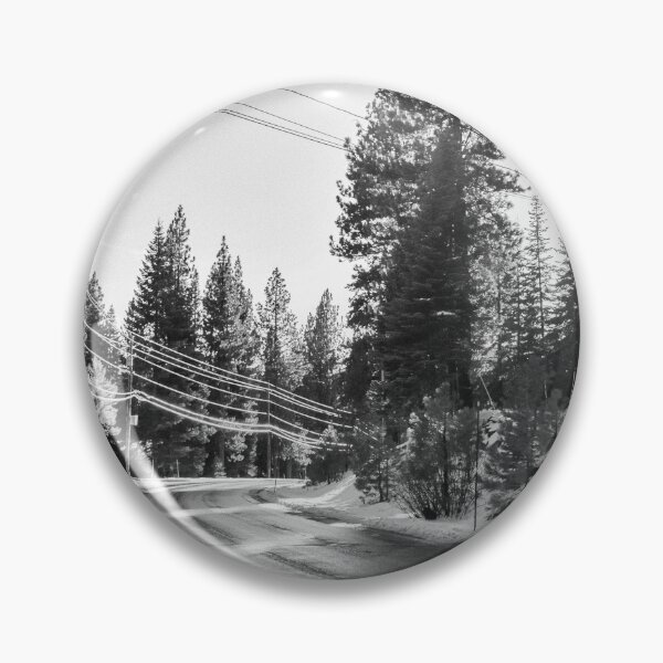 Item preview, Black and White Winter Shadow Landscape Photography designed and sold by ehlphotography.