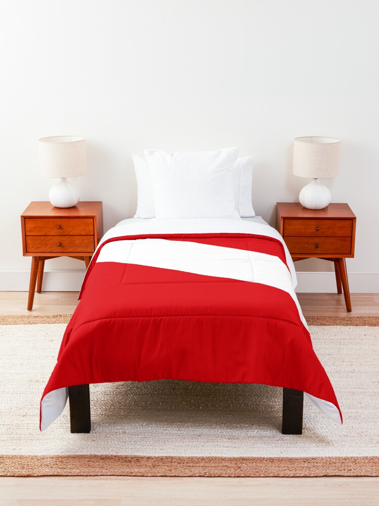 Alternate view of Scuba Diving Flag Comforter