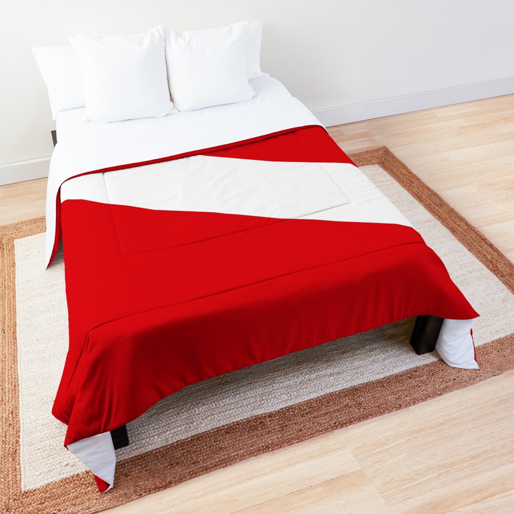 Scuba Diving Flag Comforter