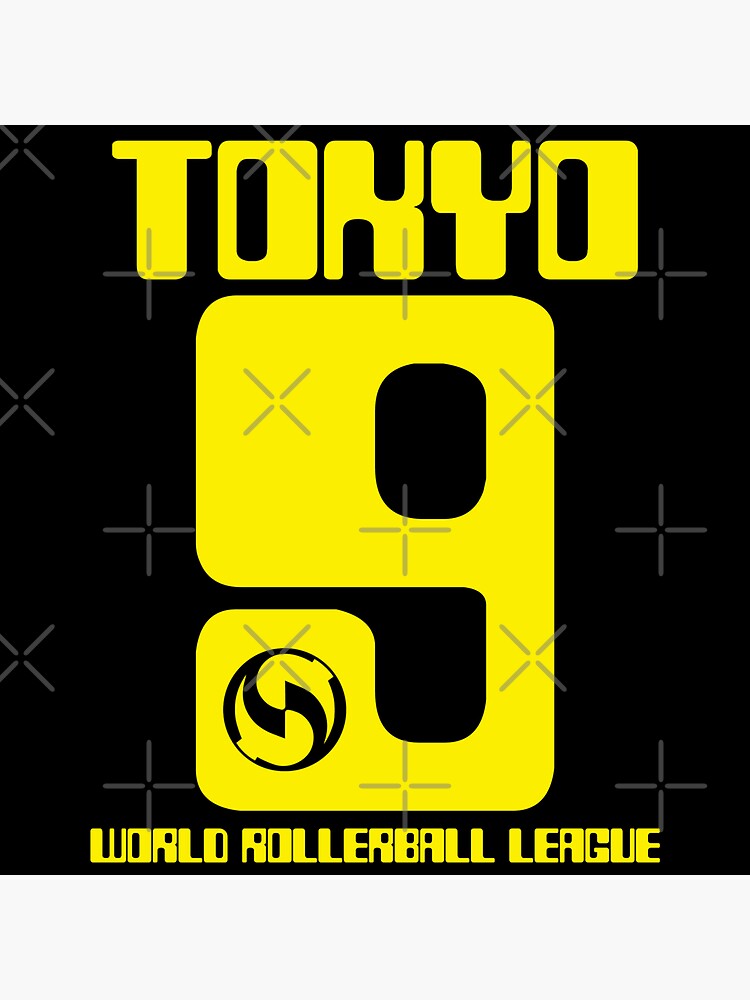 "Tokyo (Rollerball)" Sticker by Bloxworth Redbubble