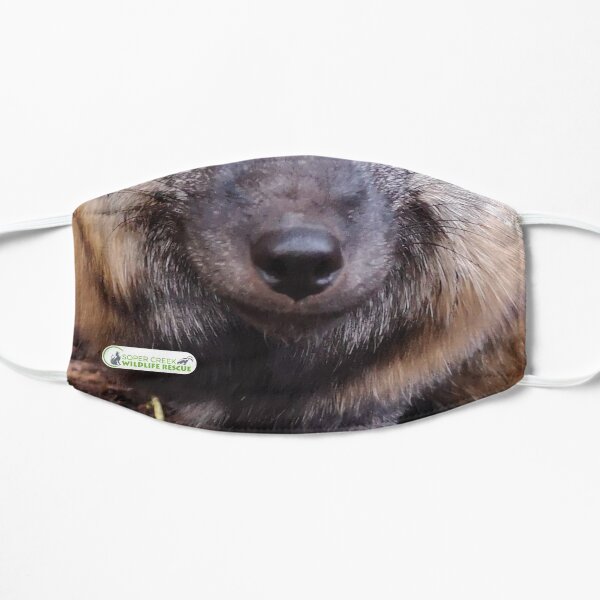 Paintbrush the Red Fox Flat Mask