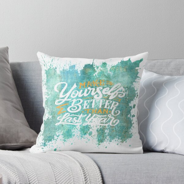 Item preview, Make Yourself Better Than Last Year - Inspiring Motivating Quotes designed and sold by MysticMagpie.