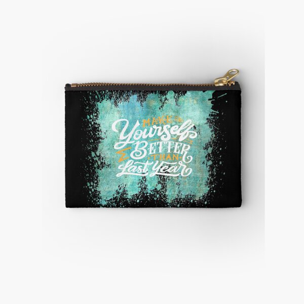 Item preview, Make Yourself Better Than Last Year - Inspiring Motivating Quotes designed and sold by MysticMagpie.