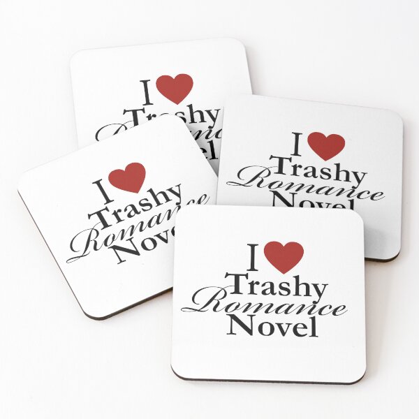 Item preview, I Love Trashy Romance Novel designed and sold by Jacquelie.