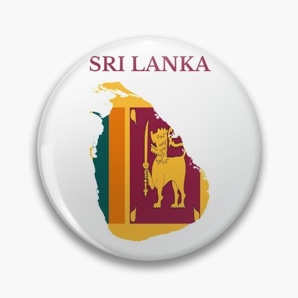 Item preview, Sri Lanka flag map designed and sold by marosharaf.