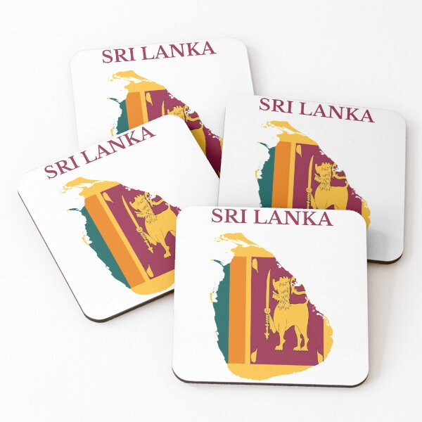 Item preview, Sri Lanka flag map designed and sold by marosharaf.